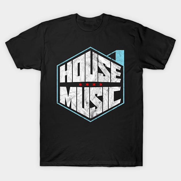 House Music Chicago Stylish Aesthetic T-Shirt by mBs